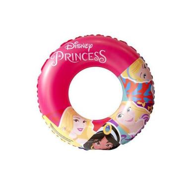 Imagem de Boia Circular Infantil 72cm Princesas Etitoys - Dyin-030