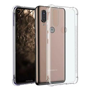 Imagem de Capa Anti Shock Reforçada nas Laterais Motorola Moto One Action tela 6.3