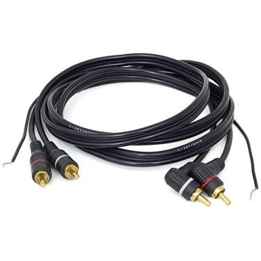 Imagem de Cabo Rca Technoise 1,50m Ponta Em L Pct 20pçs