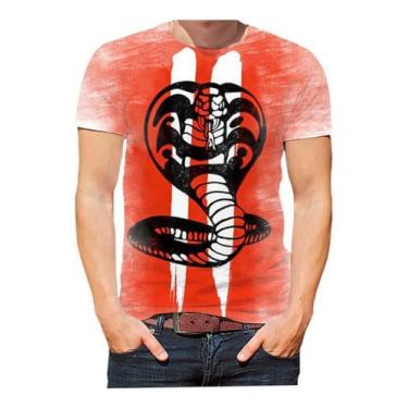 Imagem de Camisa Camiseta Cobra Kai Karatê Kid Série Seriado Filme 27 - Estilo K