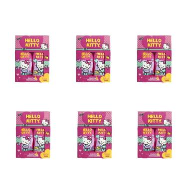 Imagem de Hello Kitty Lisos e Delicados Shampoo + Condicionador (Kit C/06)