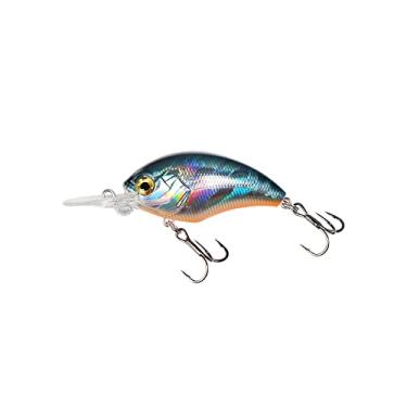 Imagem de Iscas de truta de água rasa de pesca Square Bill Crankisits Mergulho Corrida Crankbait Wobbler Baixo Preto 45F (05)