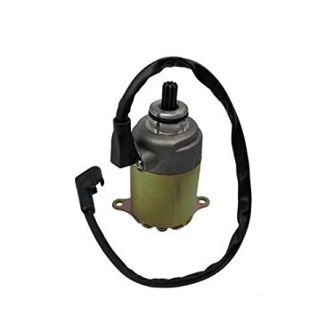 Imagem de Motor de arranque elétrico SHUmandala 125c 150cc GY6 9 dentes para motor de arranque de rua scooter moped chinês ATV Go Cart Trike Dune Buggys Quad 4 rodas Baja Taotao Icebear Roketa Jonway Peace