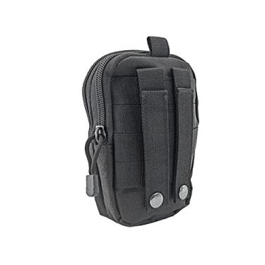 Imagem de Bolsa Porta Objeto Preta Para Esportes E Passeios Confortável E Super Estilosa