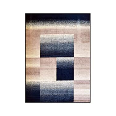 Imagem de Tapete Sala Polo Quadros Scarlatti 2,00X3,00M Azul Marinho