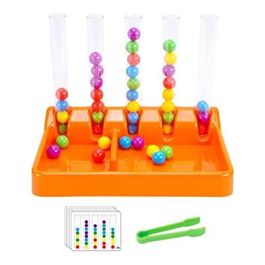 Imagem de predolo Educacional Correspondência de Cores Novidade de Desenvolvimento Clipe de Bola -cabeça para Atividades de Aprendizagem do