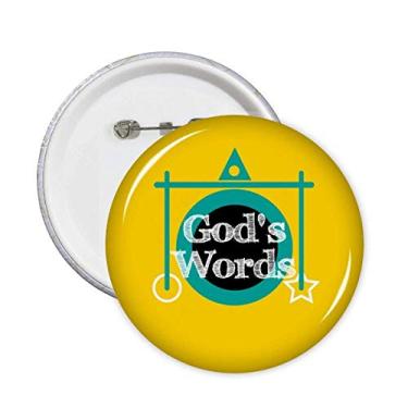 Imagem de Emblema de Deus da Páscoa Abençoando Art Deco, Presente Fashion Broches Emblema Acessório Decoração 5 peças