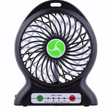 Imagem de Mini Ventilador Portatil Usb Bateria Recarregavel 3 Velocida