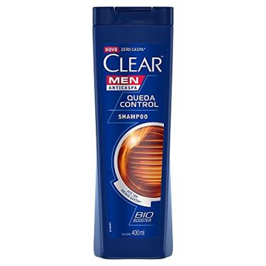 Imagem de Clear Shampoo Anticaspa Men Queda Control Frasco 400Ml Branco