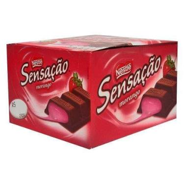 Imagem de Chocolate Sensação Morango C/24 - Nestlé