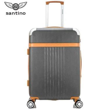 Kit 2 Malas Viagem Pequena e Média Santino Tsa - Rosè em Promoção