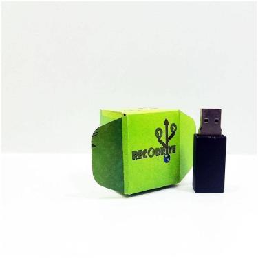 Imagem de Pen Drive Ecológico Fit Colors Black 16 Gb - Linha Recodrive