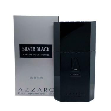Imagem de Perfume Azzaro Silver Black edt Amadeirado Aromático Masculino