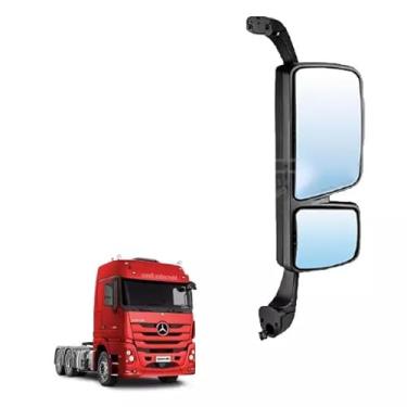 Imagem de ESPELHO RETROVISOR DIREITO ELETRICO MB ACTROS 2012 .. COMPLETO COM DESEMBACADOR mb BENZ