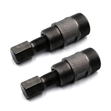 Imagem de WaruiTT Ferramenta extrator de volante Magneto 24 mm 27 mm serve para GY6 50CC 125CC 150CC para Kawasaki Yamaha Suzuki KTM Scooter Moped ATV Dirt Bike (2 peças)