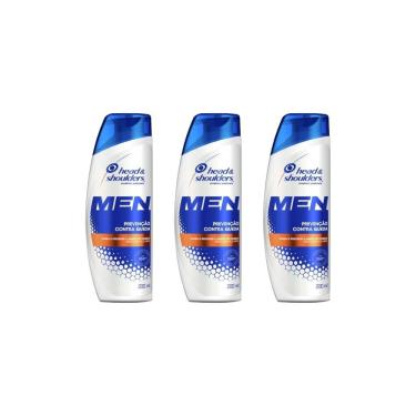 Imagem de Shampoo Head & Shoulders 200Ml Prev Contr Qued Men-Kit C/3Un