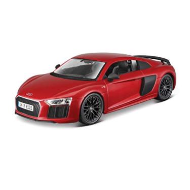Imagem de Kit em Metal Audi R8 V10 Plus 1/24, Maisto, Vermelho