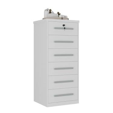 Imagem de Minicômoda 6 Gavetas 1343 Ilan Branca