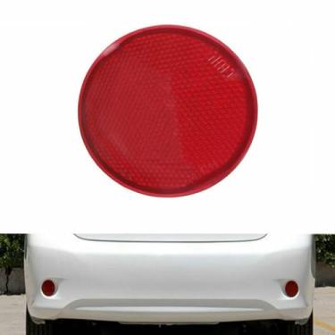 Imagem de 1 par de luz refletora traseira esquerda direita LED vermelho para Toyota Corolla 2007 2008 2009 2010