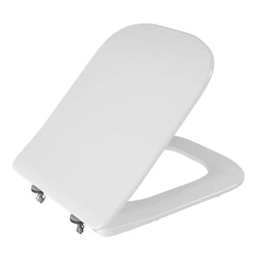 Imagem de Assento Sanitário Termofixo Quadra Premium Soft Close Click Slim Gelo Astra