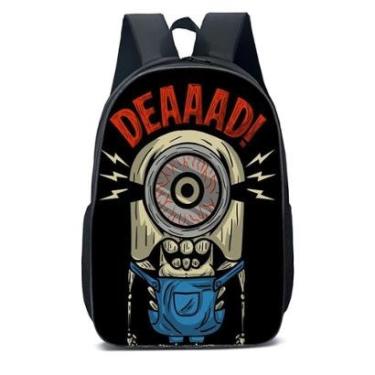 Imagem de MOCHILA ESCOLA INFANTIL JUVENIL ANIME OLHO DEEAD-Unissex