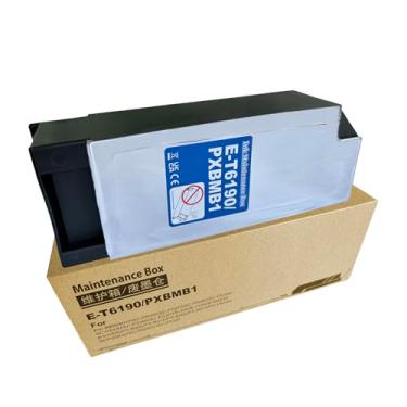 Imagem de COCADEEX Caixa de manutenção T6190 compatível com impressora SureColor SC-P5000 P5300 P5370 Pro 4900 B-300 B-310N B-500DN B-510DN, tanque de manutenção T619000