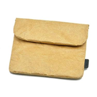 Imagem de Capa para tablet Tyvek estilo vintage/retrô, bolsa para iPad, iPad Pro, iPad Mini, Surface, Galaxy Tab, Kindle, capa para laptop de 12 polegadas, organizador de adesivos para scrapbooking (marrom