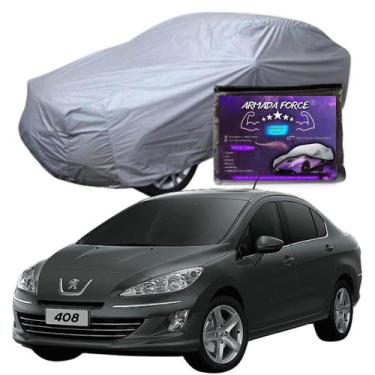 Imagem de Capa Cobrir Carro PEUGEOT 408 SEDAN 100% Forrada Armada Force 100% Imp
