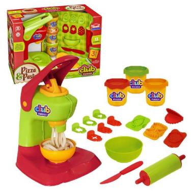 Imagem de Maquina De Massas De Modelar Pizza Macarrão - Usual Brinquedos