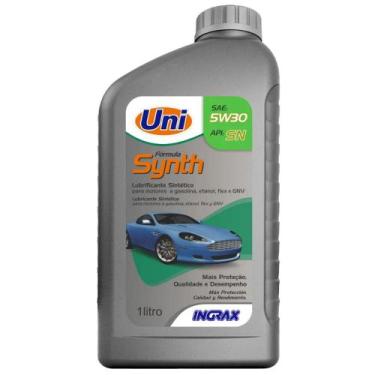 Imagem de Óleo Sintético 5W30 Synth Multiviscoso Ingrax 1 Litro INGRAX-10389 - U