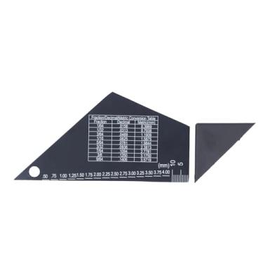 Imagem de Medidor de Ação de Cordas de Guitarra, Ferramenta de Régua de Aço Inoxidável, Acessórios de Baixo de Guitarra Elétrica para Balancim de Fio Com Altímetro de Corda e Medição de