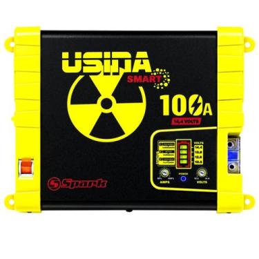 Imagem de Fonte Automotiva Spark Usina 100A Battery Meter 12V Bivolt