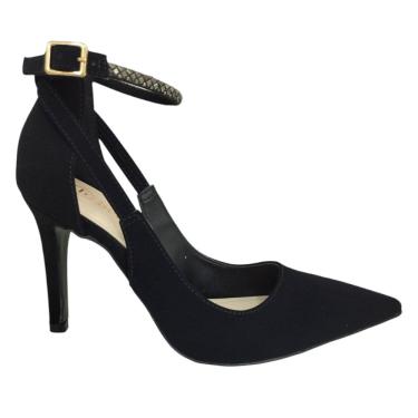 Imagem de Scarpin Feminino Bebece Salto Fino Luxo Nobuck T9430-243