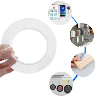 Imagem de  Fita Adesiva Dupla Face Transparente Nano Pu Gel 3M - Bc Bora Colega 