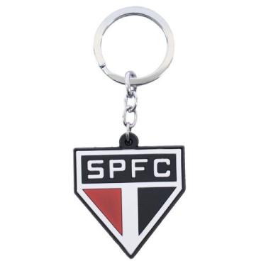 Imagem de Chaveiro De Borracha Com Brasão De Time - Spfc - Minas de Presentes, C