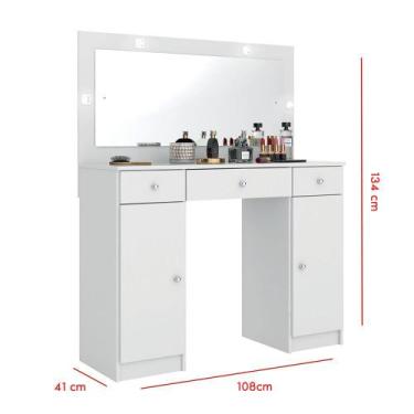 Imagem de Penteadeira Camarim Branca Baby Home-Demóbile