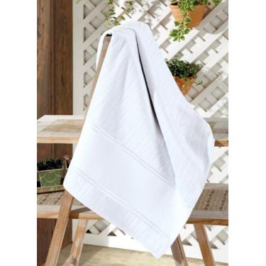 Imagem de Toalha de Banho Velour Artesanalle Liso Dohler - DOHLER S.A., Branco