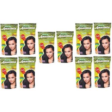 Imagem de Hene em gel amazonia 180gr pouch preto medido (preto natural) - DIVINA