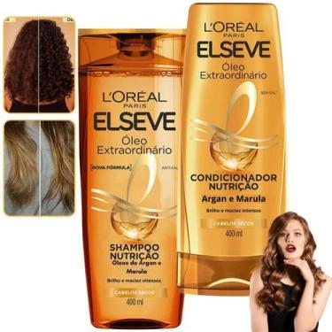 Imagem de Kit Shampoo Condicionador 400ML Elseve Óleo Extraordinário Loreal Pari