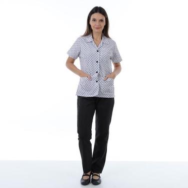 Imagem de Kit com 2 Conjuntos Estampados  de Calça e Jaleco  em Algodão para Dom