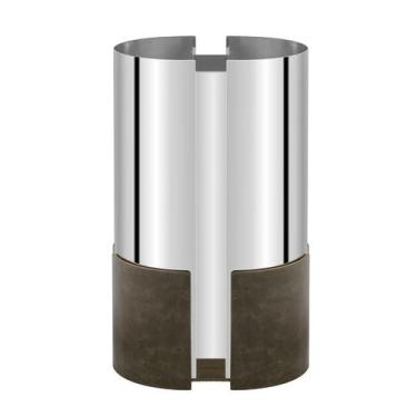 Imagem de Vaso Poiesis Grande Níquel com Base em material sintético - St James