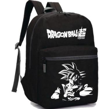 Imagem de Mochila Escolar Dragon Ball Z Super Goku Bolsa Unissex - SEMPRENALUTA,