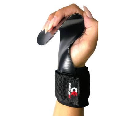 Imagem de Hand Grip  Lona Laranja Carbonfit Competition, Preto, G/GG