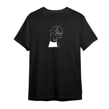 Imagem de Camiseta Feminina Lisa Simpson L Baby Look 100% Algodão - SEMPRENALUTA