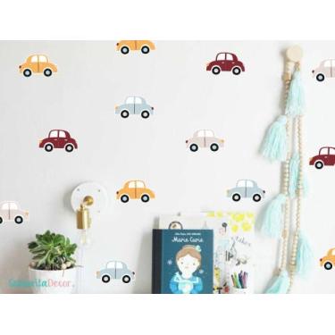 Imagem de Adesivos De Parede Carrinhos Miniaturas Carro - senhorita decor