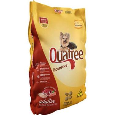 Imagem de Ração Seca Quatree Cães Adultos Raças Pequenas - Quatree Gourmet