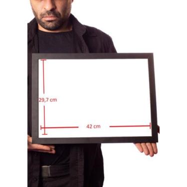 Imagem de Quadro Arte Decoração Filtro Dos Sonhos Lobo Noturno 42x29cm - Fanarte