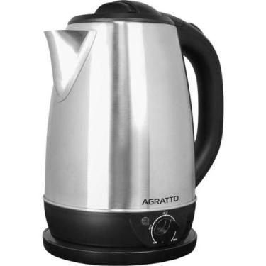 Imagem de Chaleira Elétrica Agratto Aroma 2,2 Litros Inox 127v, 110V