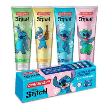 Imagem de Pasta de Dente Gel Dental com Flúor Infantil Stitch Morango 104g Denta