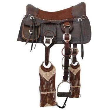 Imagem de Cutiano Pantaneiro Arreio Campeiro Completo Para Cavalo Passeio Trabal